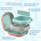 Bentgo Chill Mini Lunch Box (2-Pack)