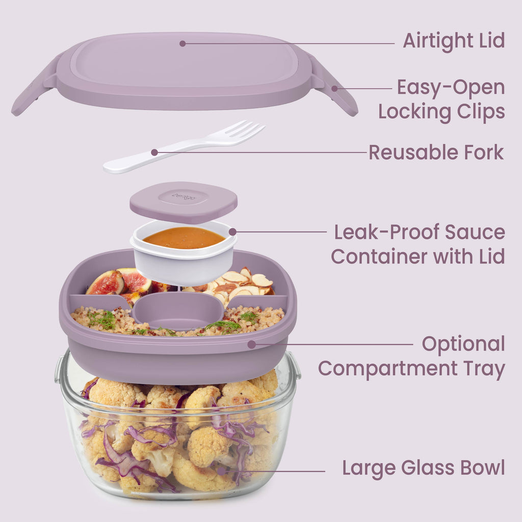 Bentgo Glass Salad Container