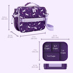 Bentgo Kids Snap & Go 2-Piece Lunch Set