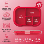 Bentgo Chill Kids Tray with Transparent Cover