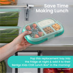 Bentgo Chill Kids Tray with Transparent Cover