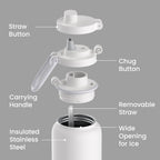 Bentgo Flip 2-in-1 Water Bottle (24 fl oz)