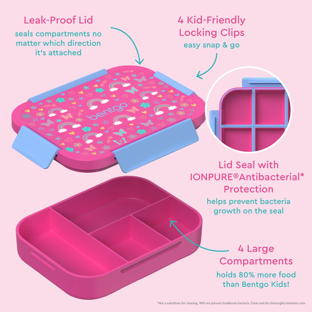Bentgo Kids Snap & Go Lunch Box (2-Pack)