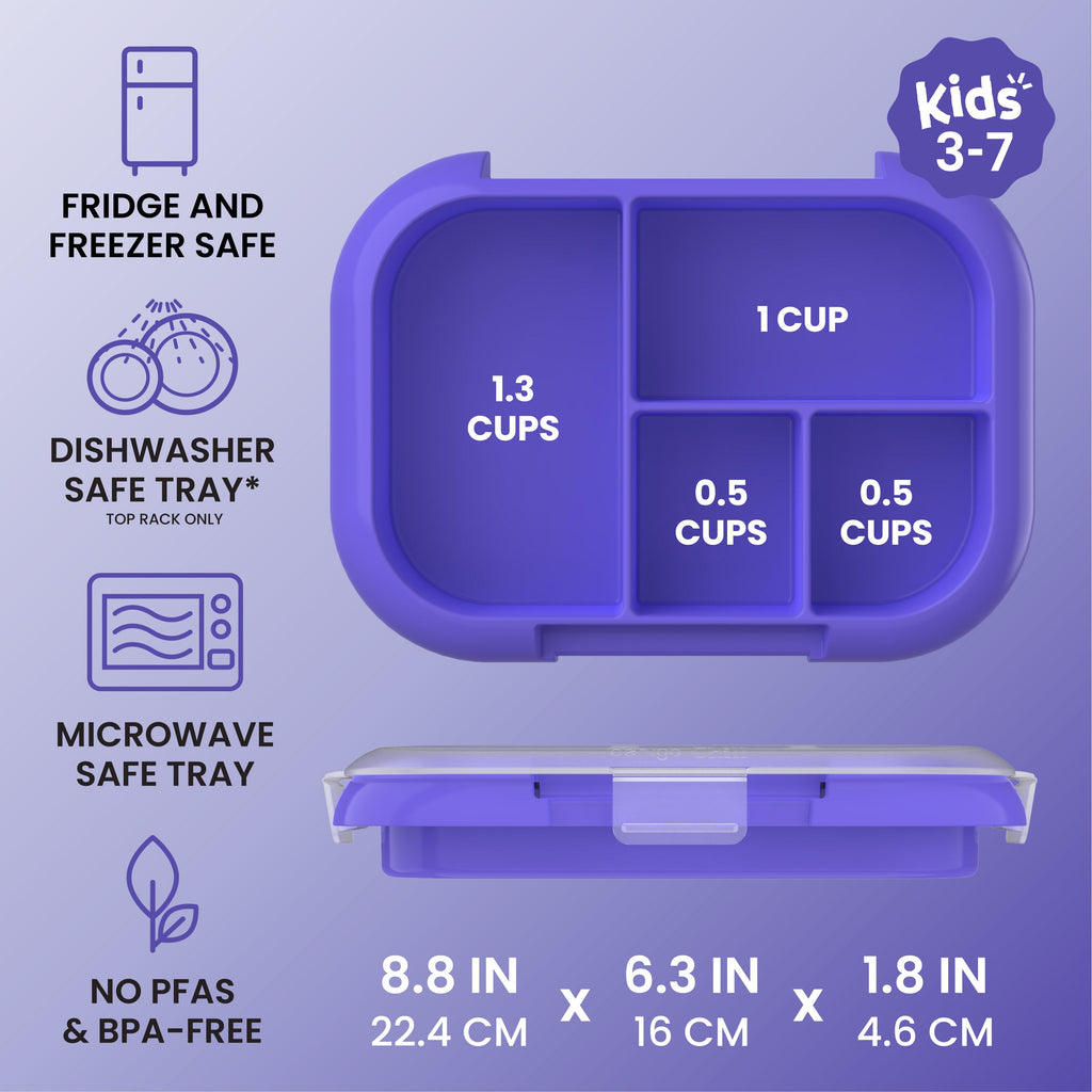 Bentgo Chill Kids Tray with Transparent Cover