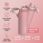 Bentgo Flip 2-in-1 Water Bottle (24 fl oz)