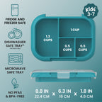 Bentgo Chill Kids Tray with Transparent Cover