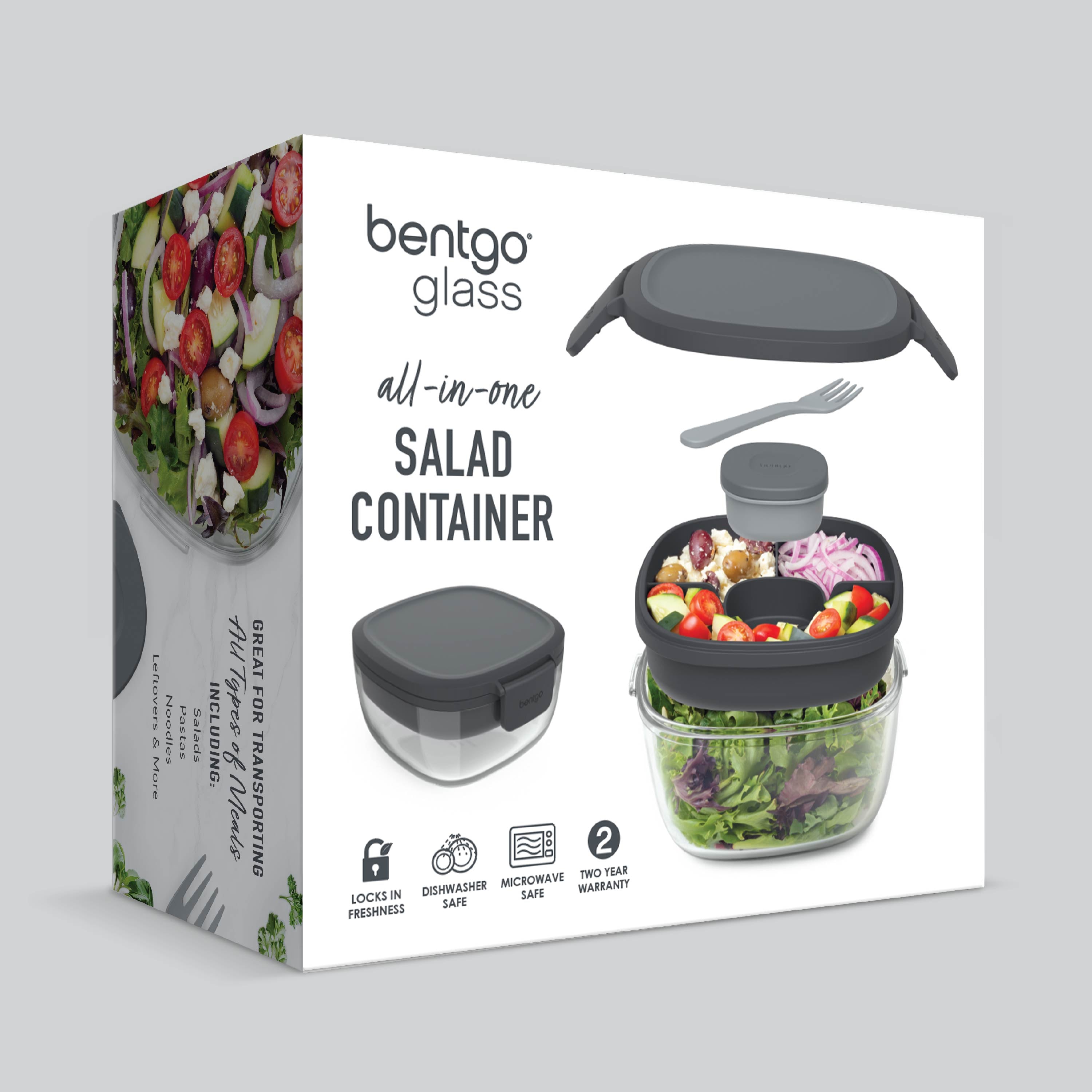 Bentgo Glass Salad Container