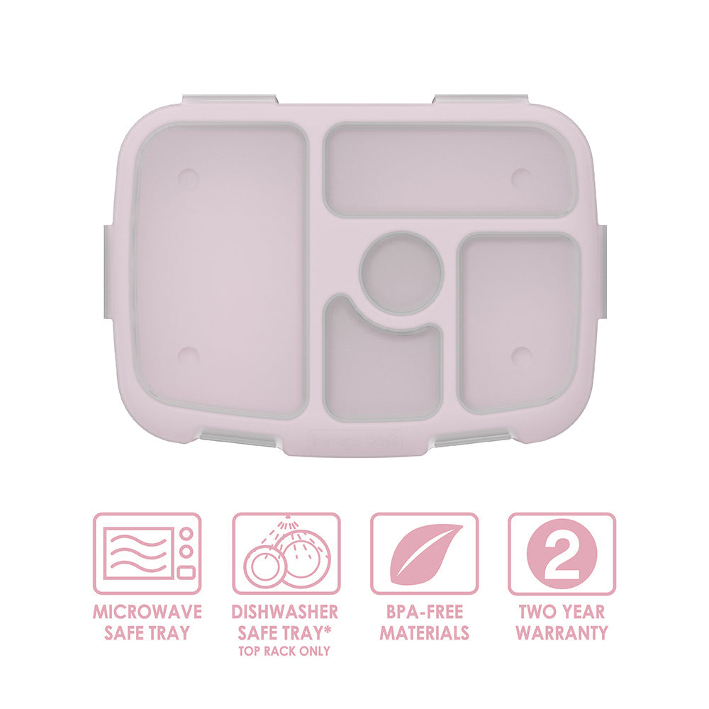 Bentgo Kids Prints Tray with Transparent Cover
