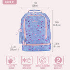 Bentgo Kids Prints 2-in-1 Backpack & Lunch Bag