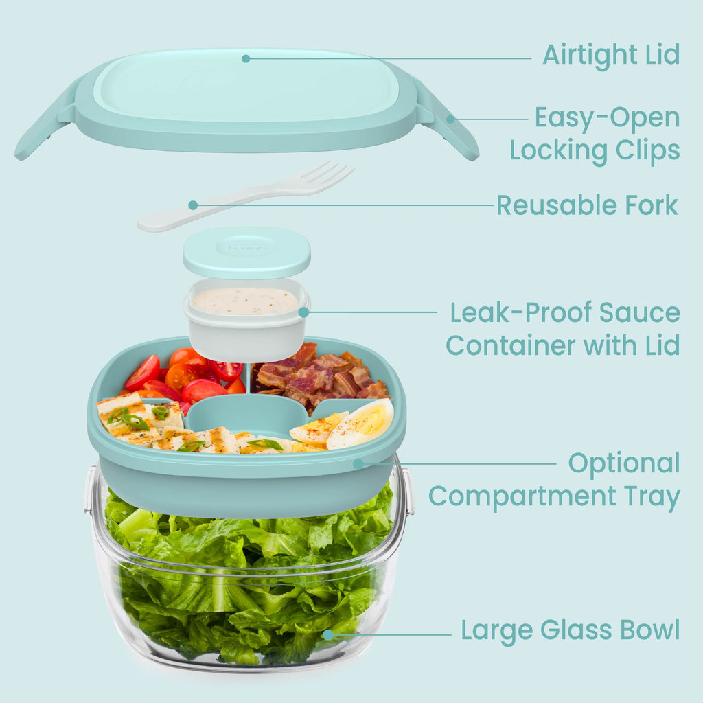 Bentgo Glass Salad Container