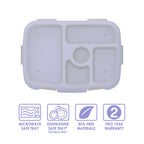 Bentgo Kids Prints Tray with Transparent Cover