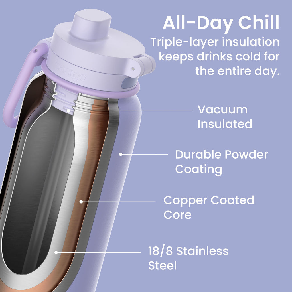 Bentgo Flip 2-in-1 Water Bottle (24 fl oz)