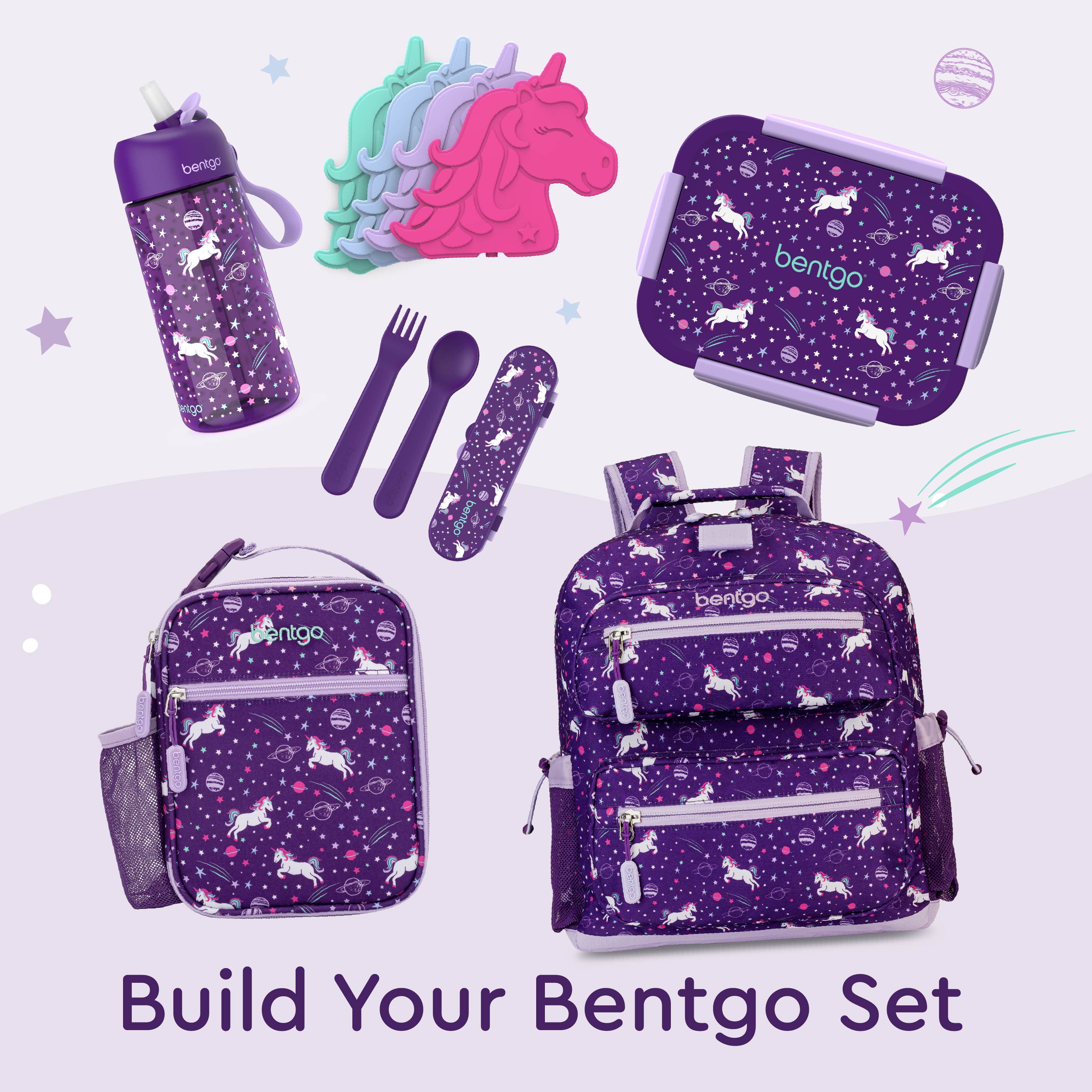 Bentgo Kids Snap & Go Lunch Box (2-Pack)