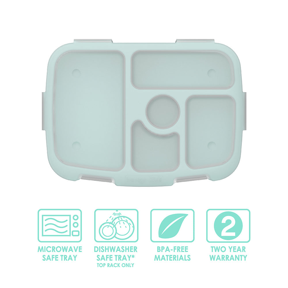 Bentgo Kids Prints Tray with Transparent Cover