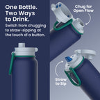 Bentgo Flip 2-in-1 Water Bottle (24 fl oz)