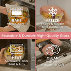 Bentgo Glass Salad Container