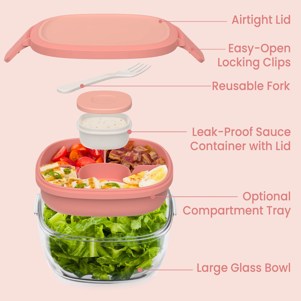 Bentgo Glass Salad Container