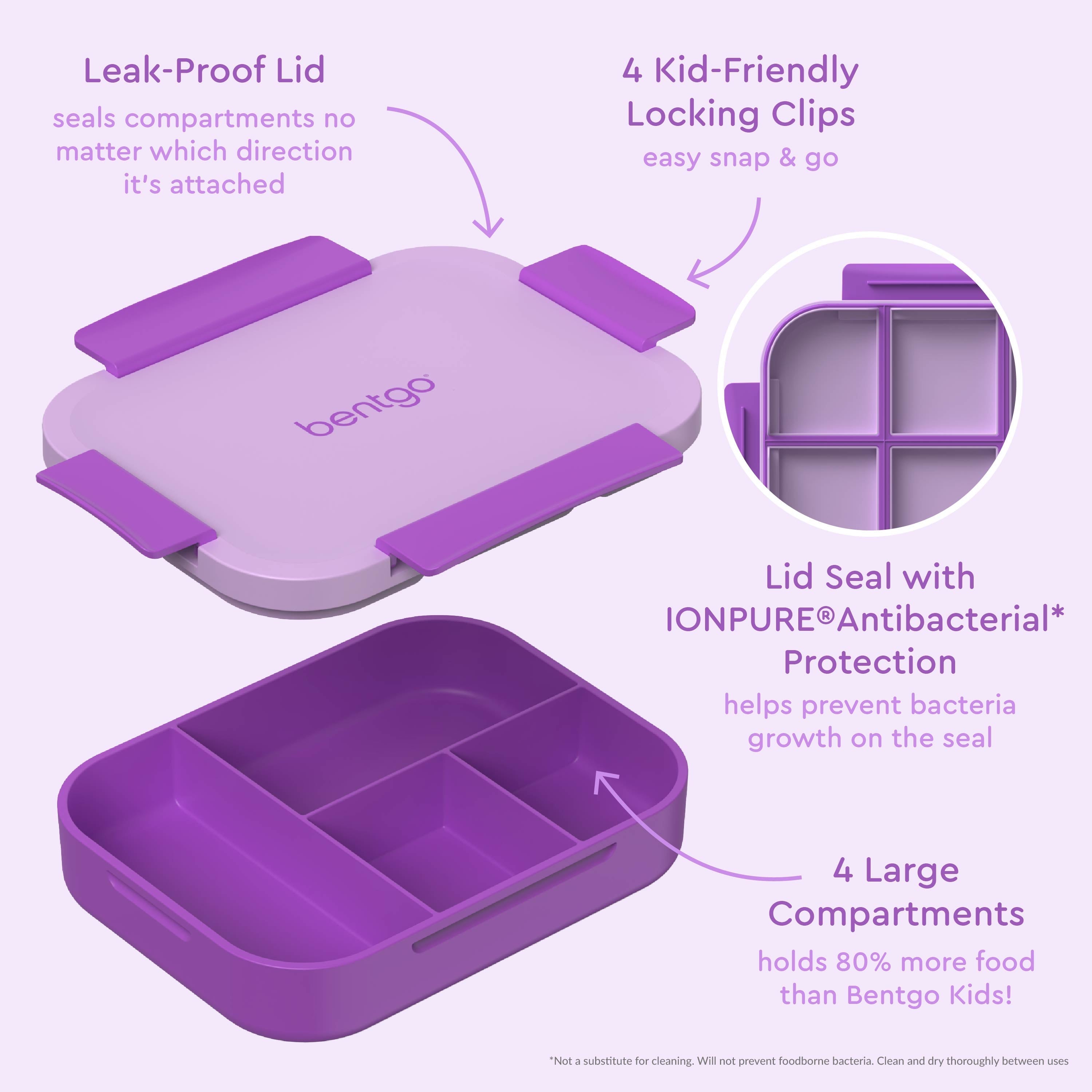 Bentgo Kids Snap & Go Lunch Box (2-Pack)