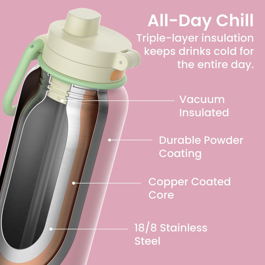 Bentgo Flip 2-in-1 Water Bottle (24 fl oz)