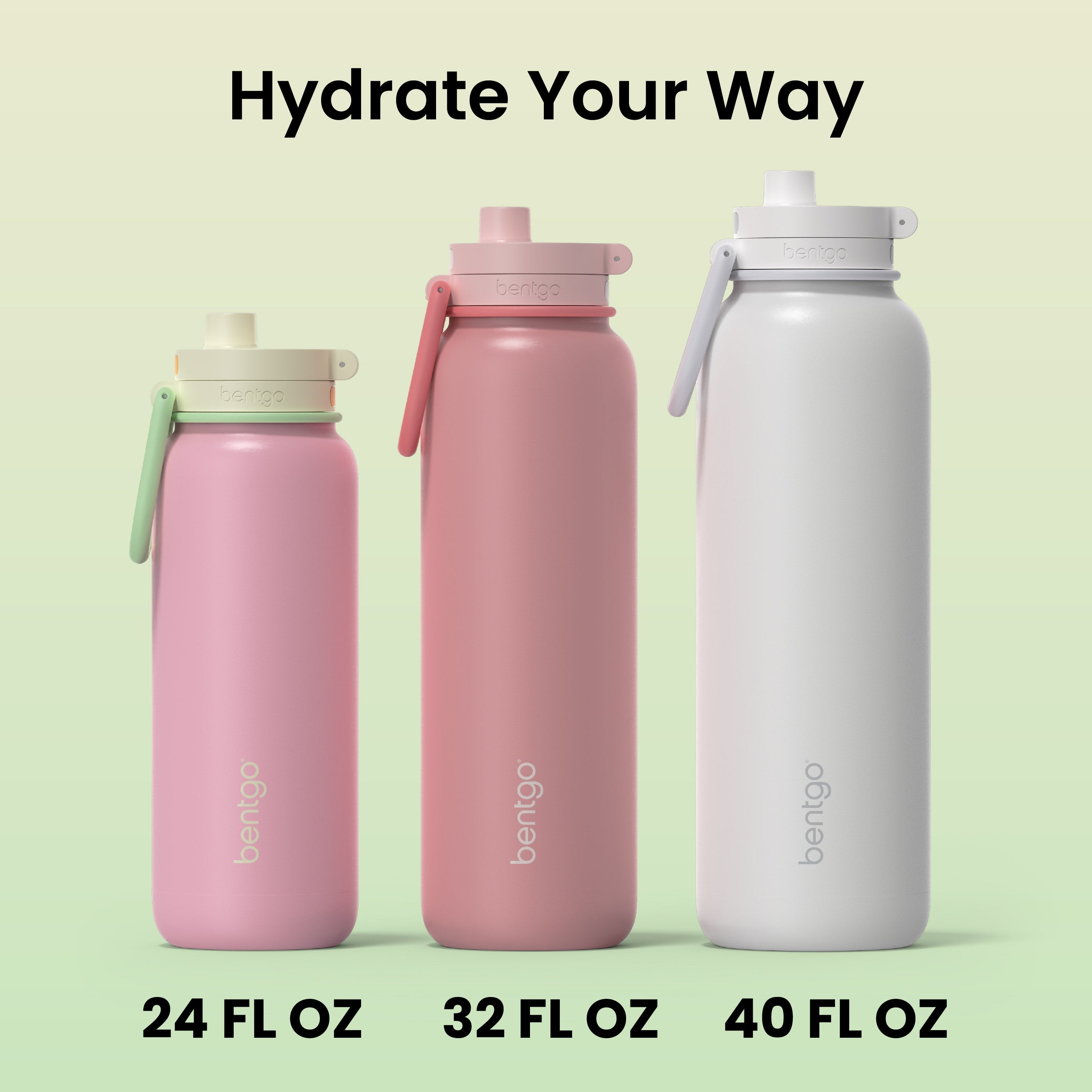 Bentgo Flip 2-in-1 Water Bottle (24 fl oz)