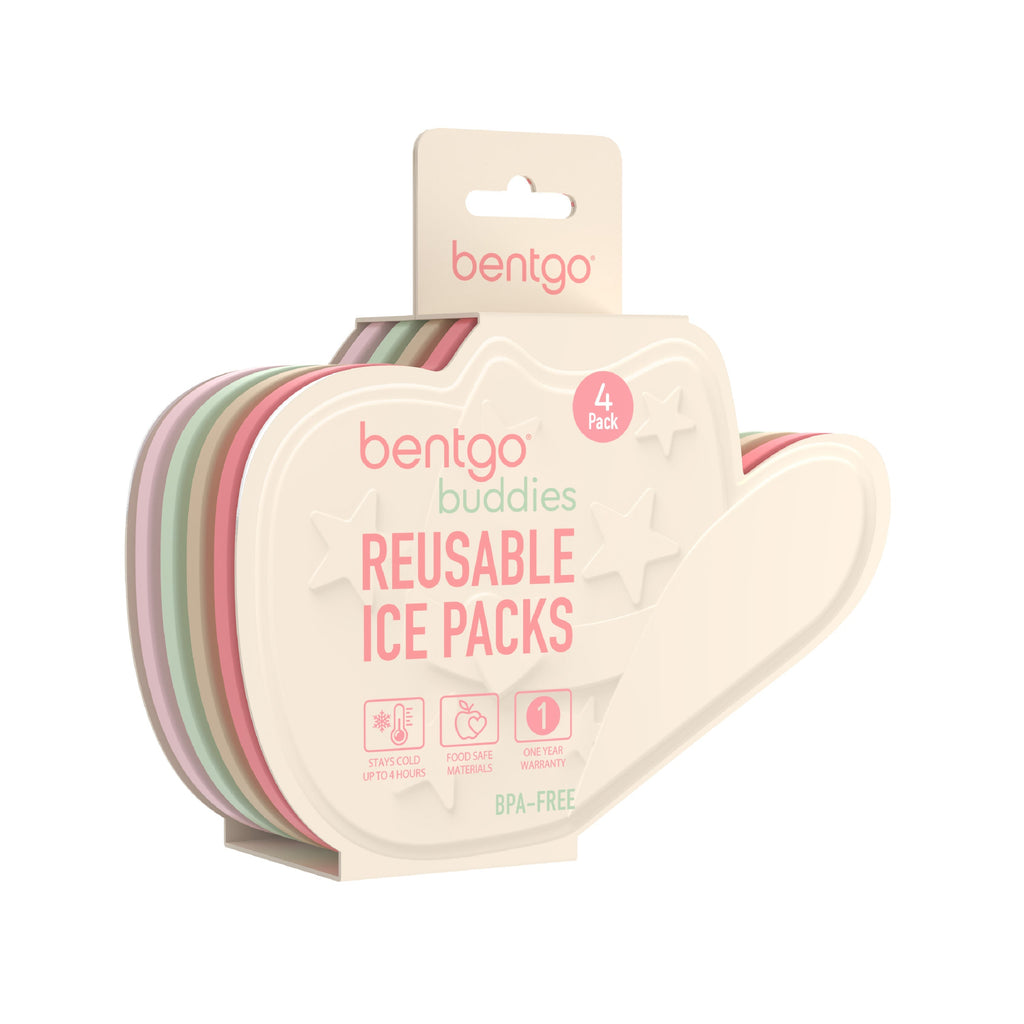 Bentgo Buddies Reusable Ice Packs (4-Pack)