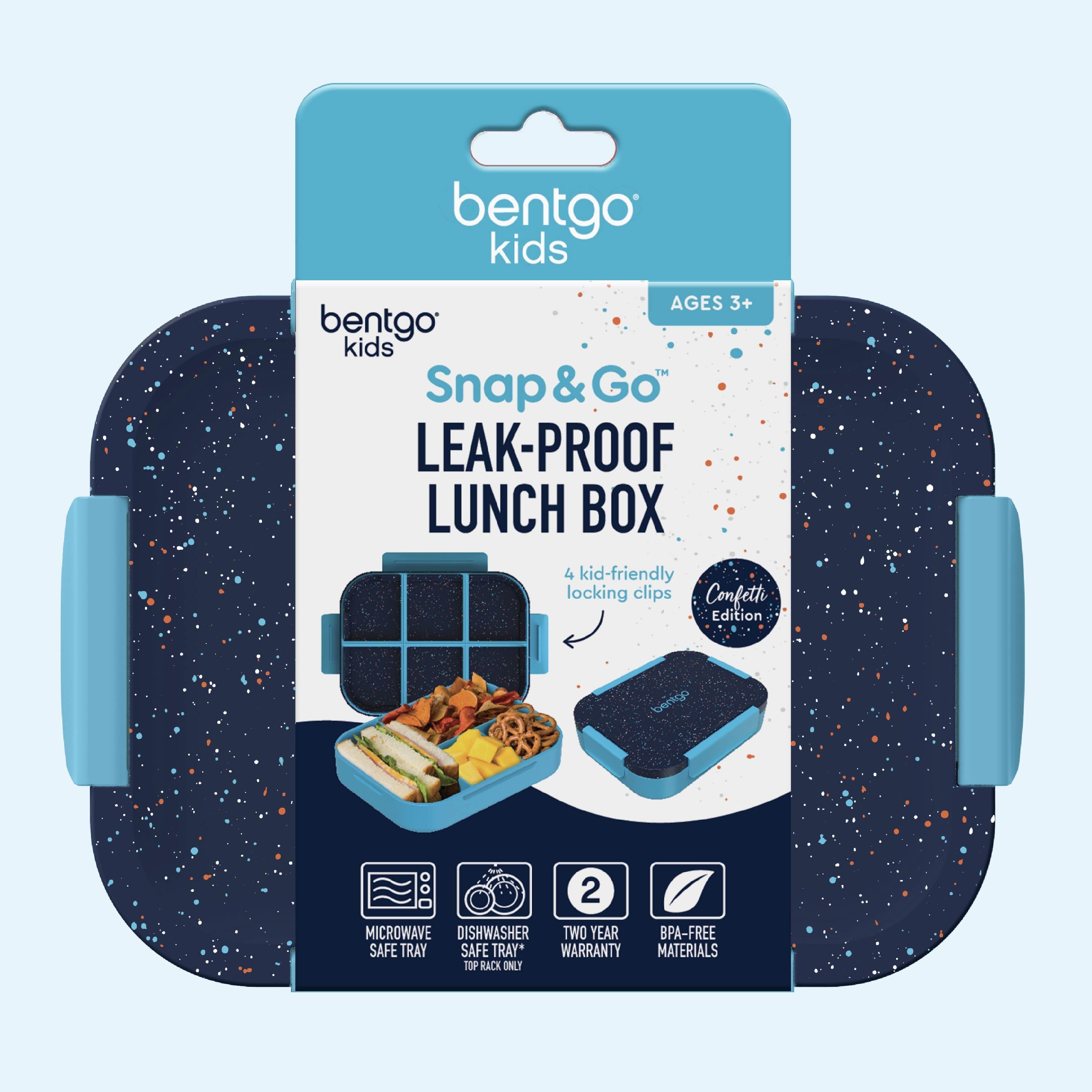 Bentgo Kids Snap & Go Lunch Box (2-Pack)