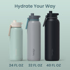Bentgo Flip 2-in-1 Water Bottle (24 fl oz)