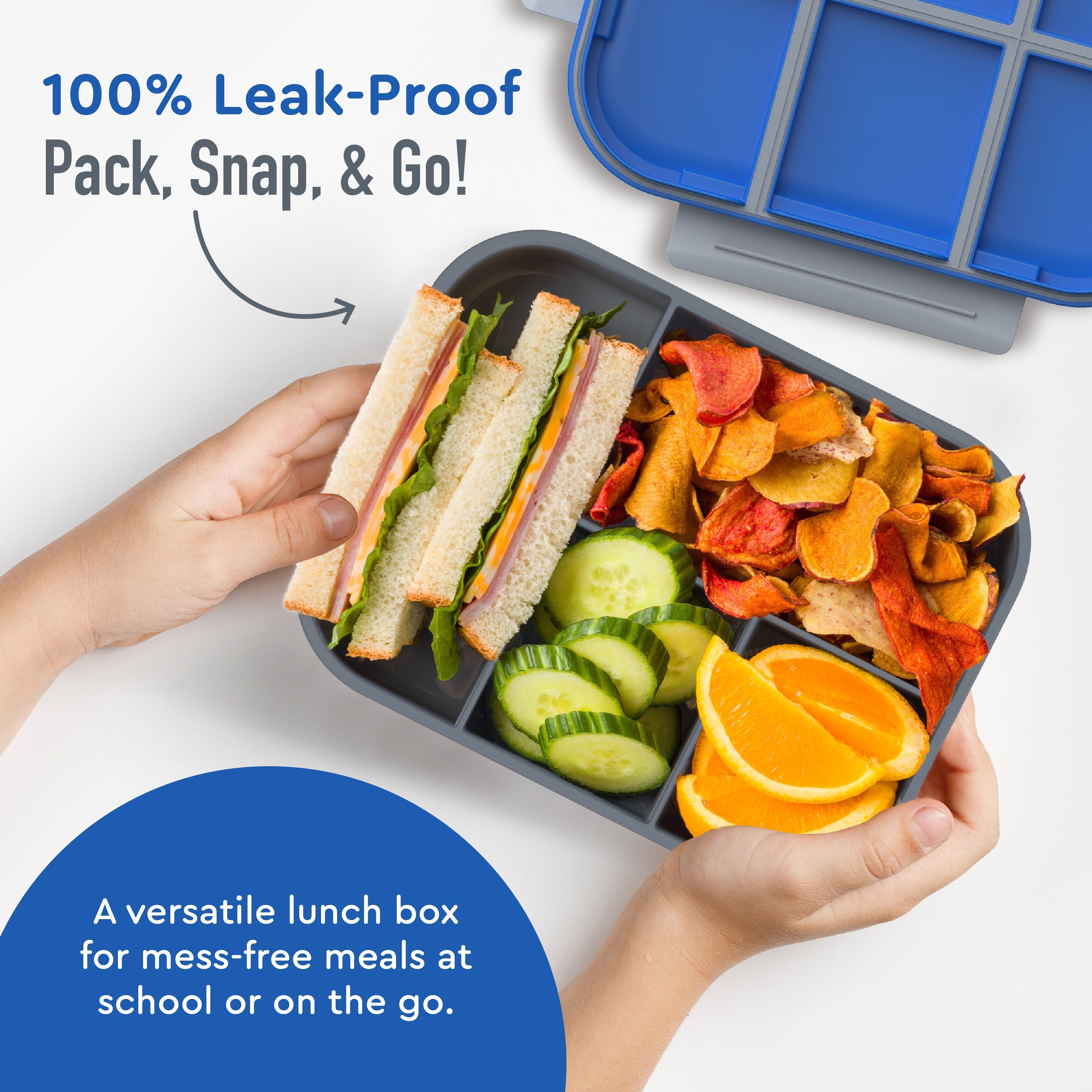 Bentgo Kids Snap & Go Lunch Box