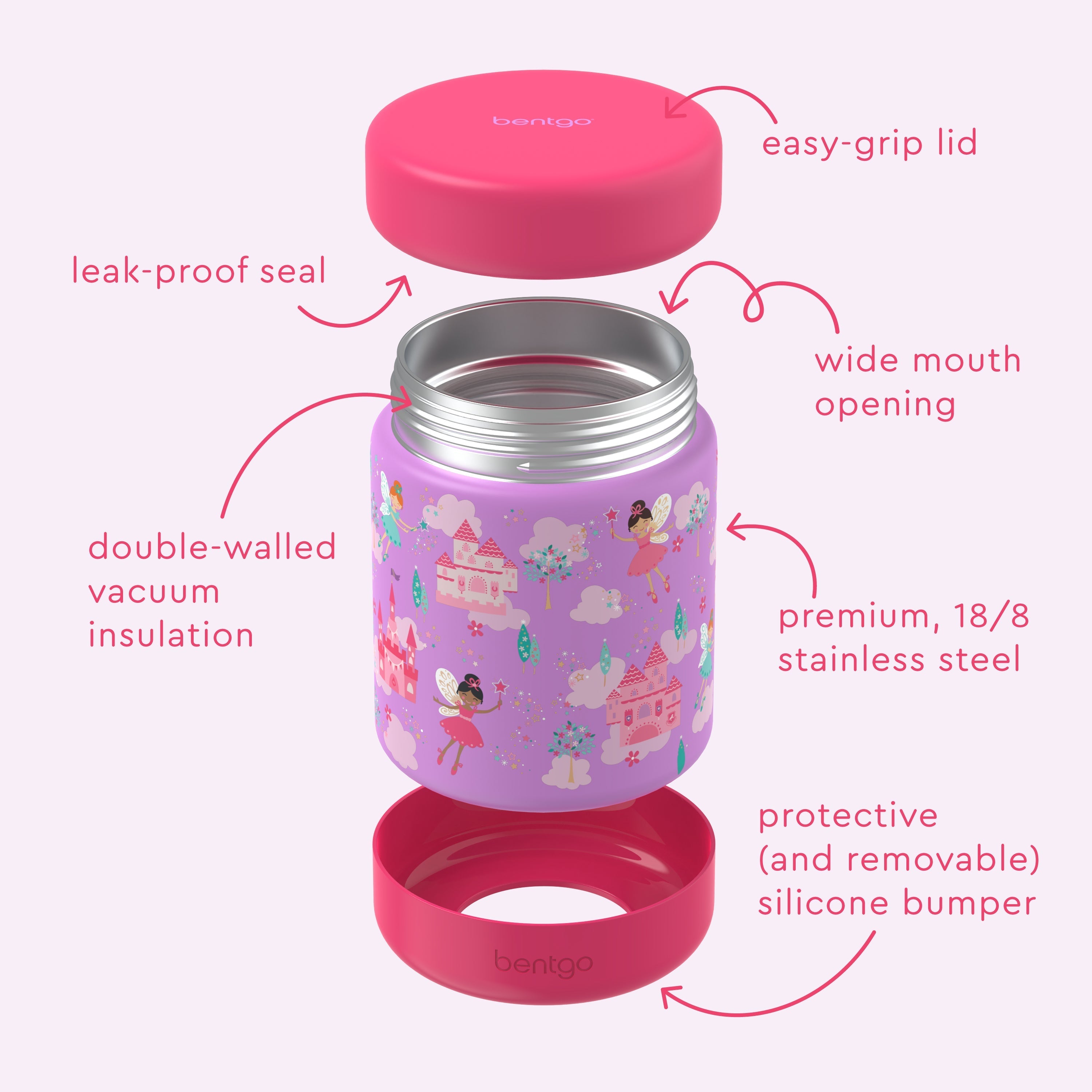 Bentgo Kids Stainless Steel Food Jar