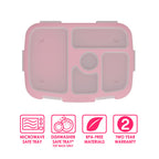 Bentgo Kids Prints Tray with Transparent Cover