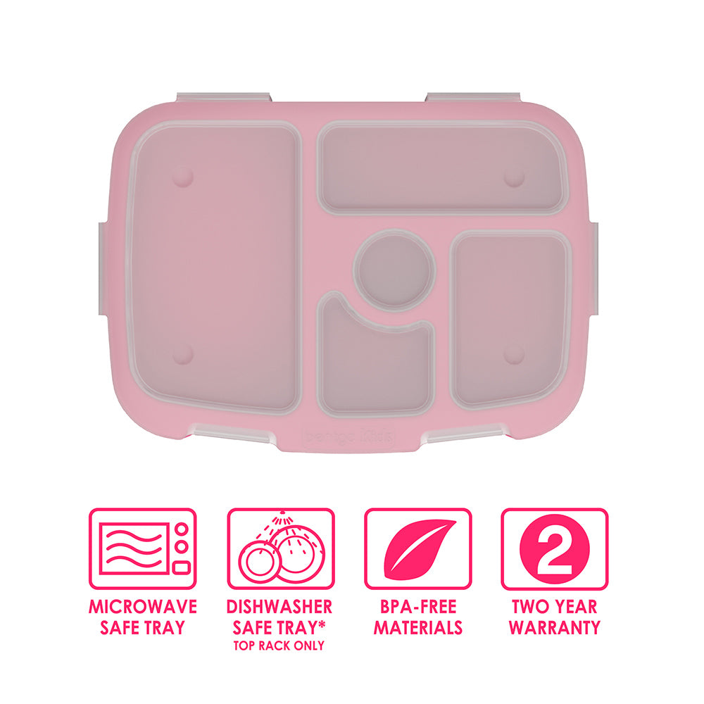Bentgo Kids Prints Tray with Transparent Cover