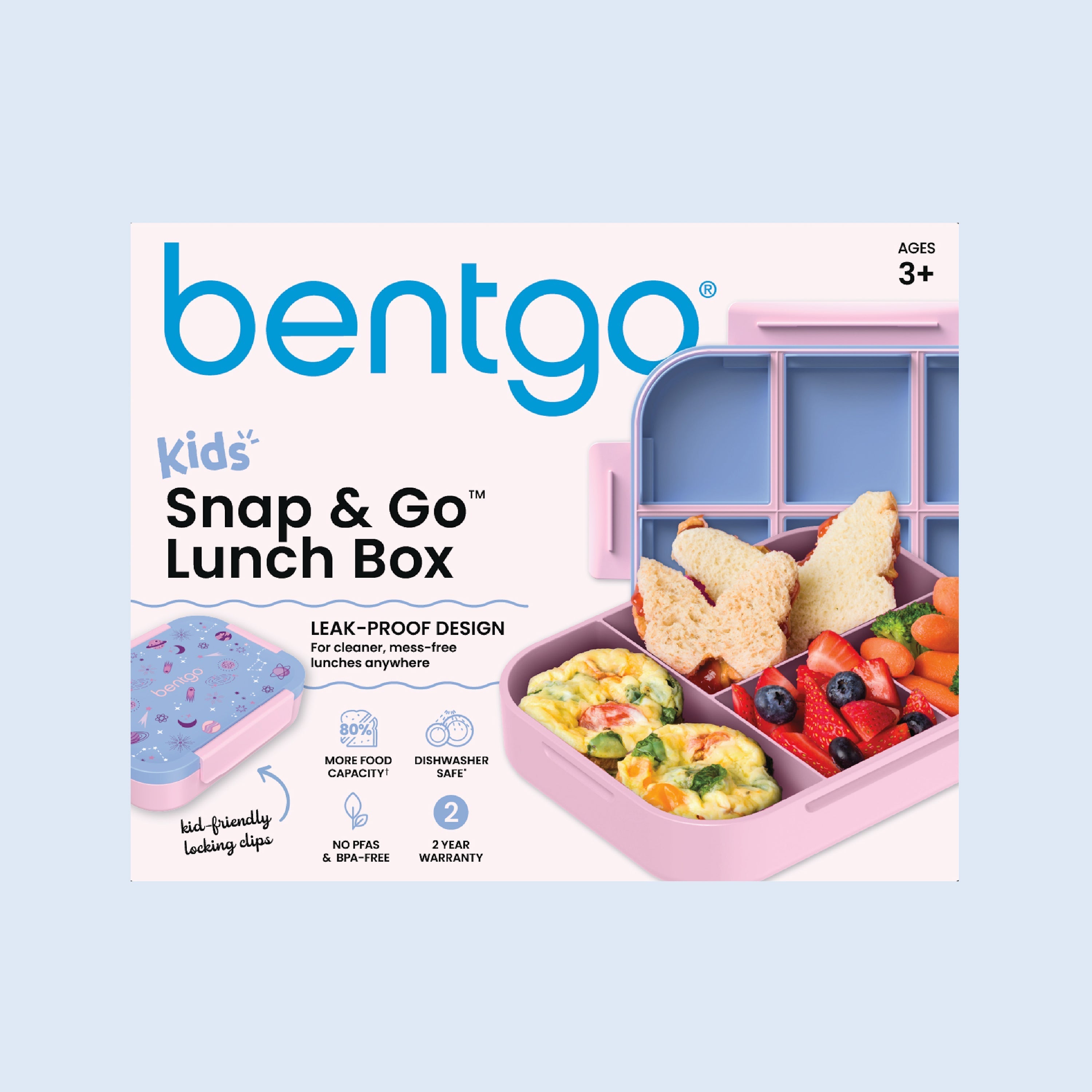 Bentgo Kids Snap & Go Lunch Box
